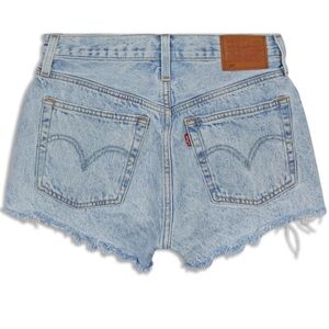 Levi's 501 Light Blue High-Mid Rise Denim Shorts